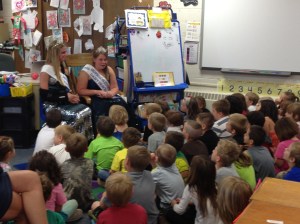 Dairy Princesses at Everett's School