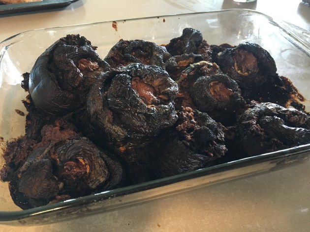 Black Stuffed Green Peppers~Opps